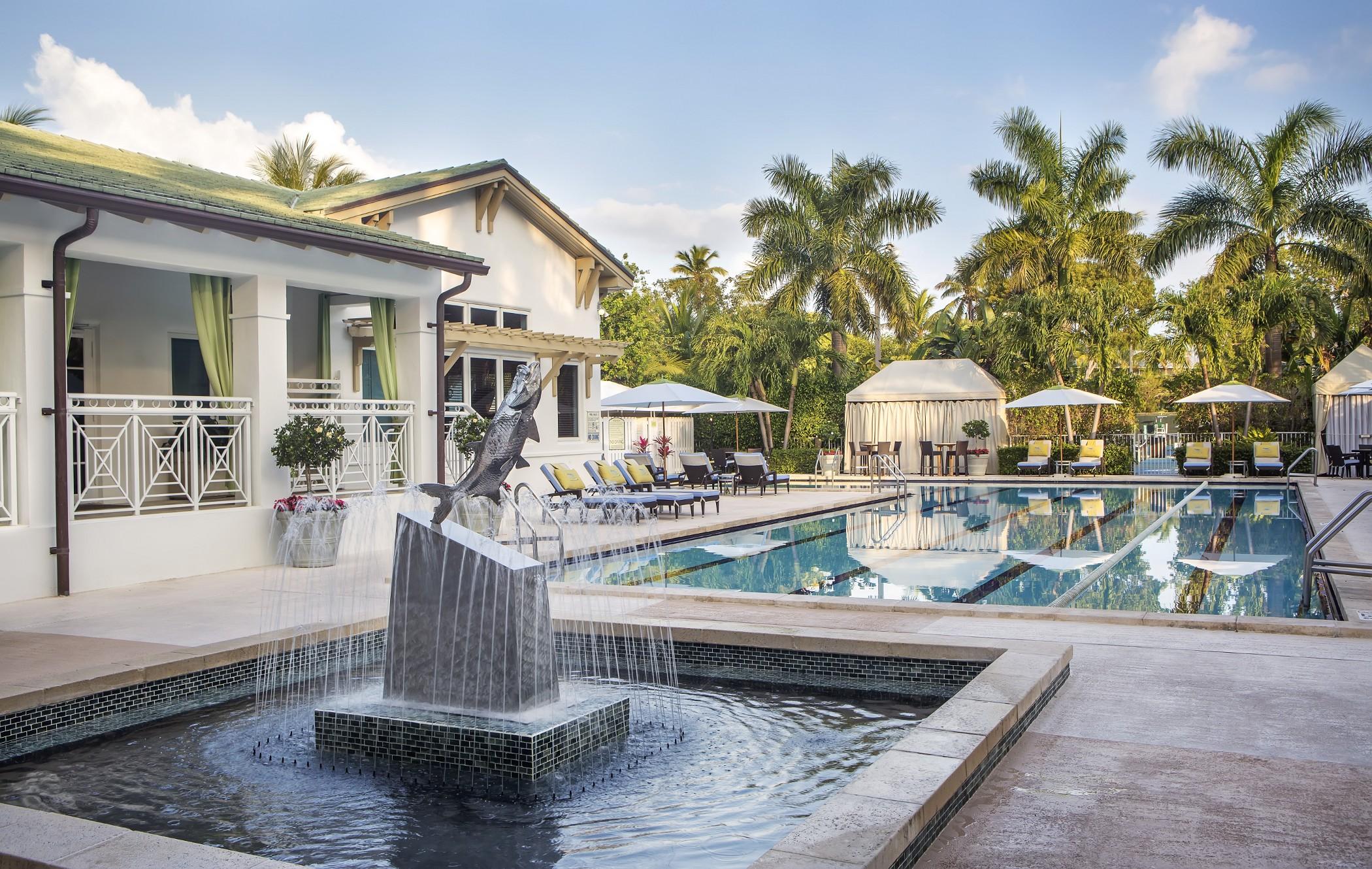 奇卡水疗小屋酒店 伊斯拉莫拉达 外观 照片 Fountain at the Biltmore