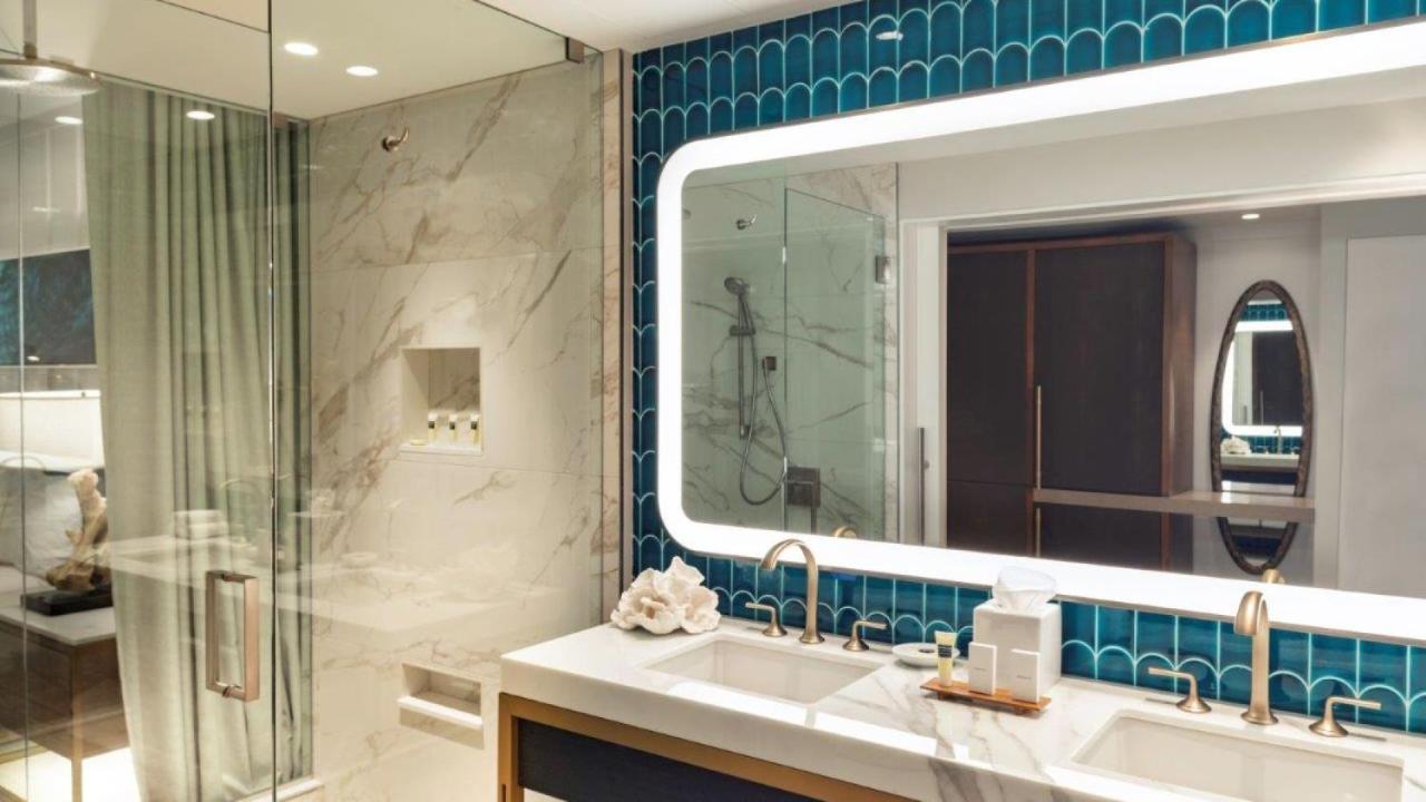 奇卡水疗小屋酒店 伊斯拉莫拉达 外观 照片 Bathroom